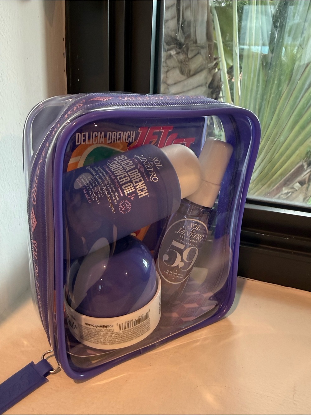 Sol de Janeiro Purple Delicia Drench Bath & Body Travel Set